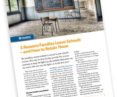 Why Families Leave Schools