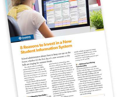 8 Reasons to Invest in a New Student Information System